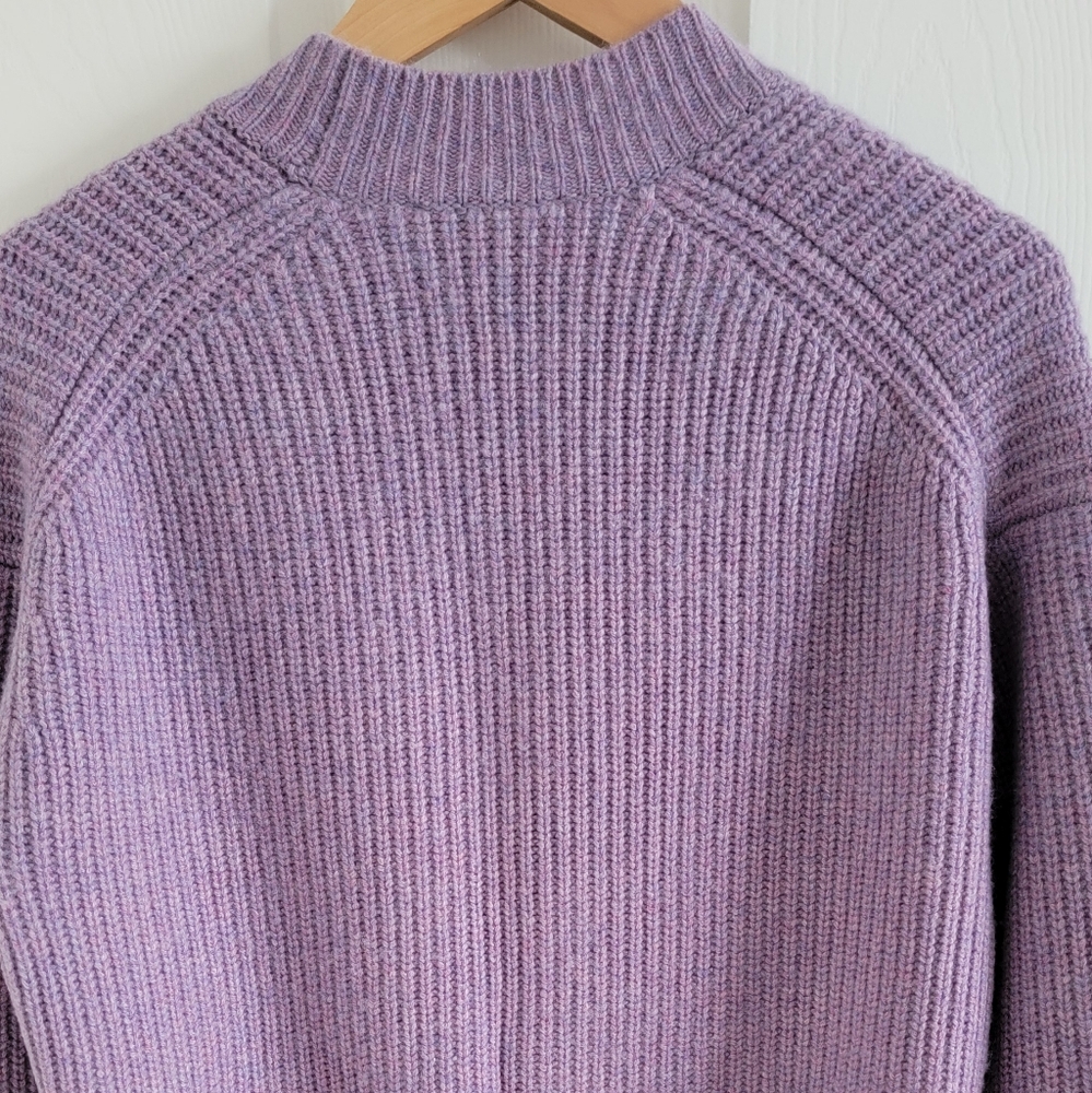 Cashmere Plaited Raglan Cardigan, Size XS - Picture 11 of 14